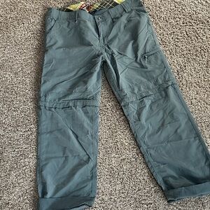 Gray Rossignol Zip Cargo Pants